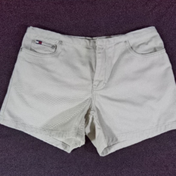 Tommy Hilfiger Shorts Tommy Hilfiger Womens Khaki Short Shorts Size 4 Poshmark